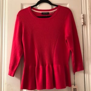Ivanka Trump Peplum Sweater in XL